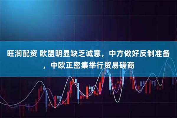 旺润配资 欧盟明显缺乏诚意，中方做好反制准备，中欧正密集举行贸易磋商
